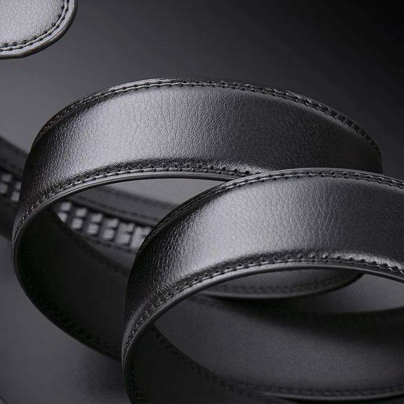ZULIZ Cow Leather Belts Men's 3.5CM-5