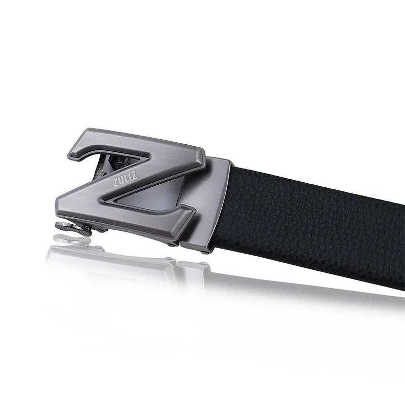 ZULIZ Top Grain Cow Leather Belts Men's Width 3.5cm-1