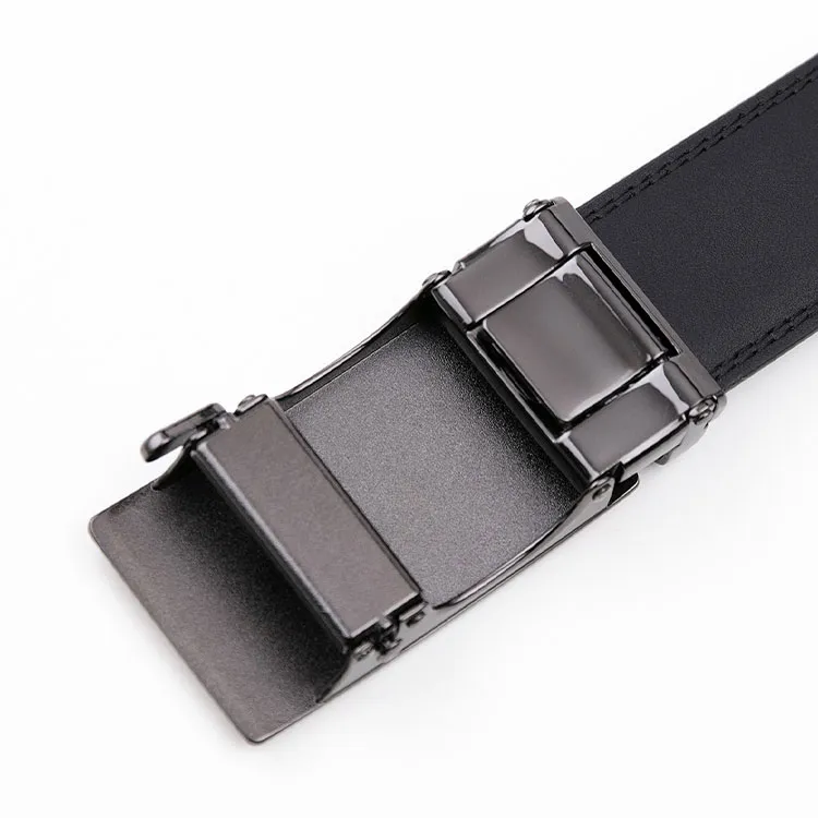 ZULIZ Cow Leather Belts Men's 3.5CM-2
