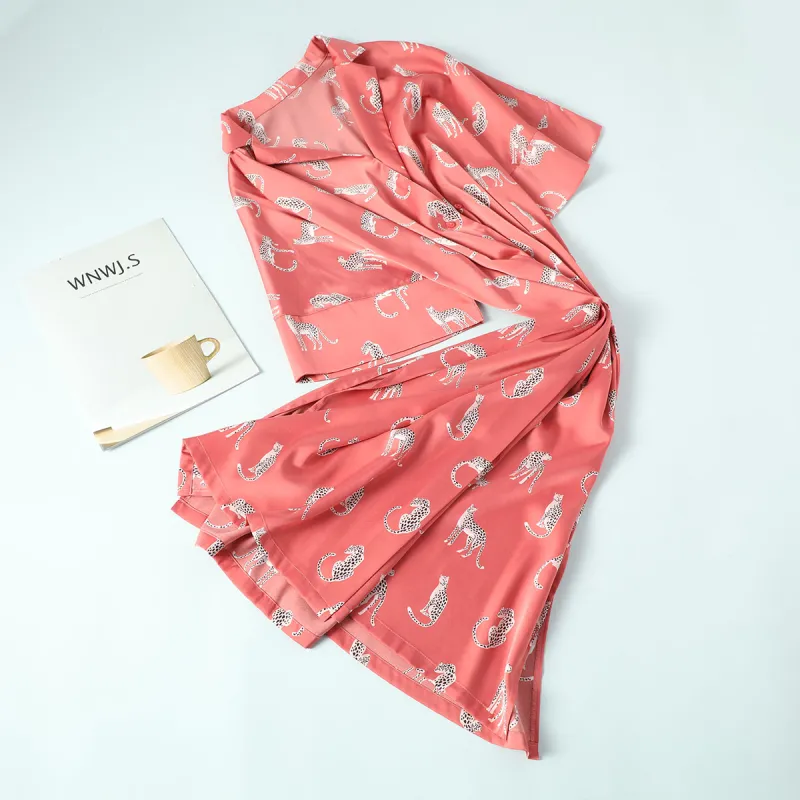 Fandecie Women's Bath Robes-3