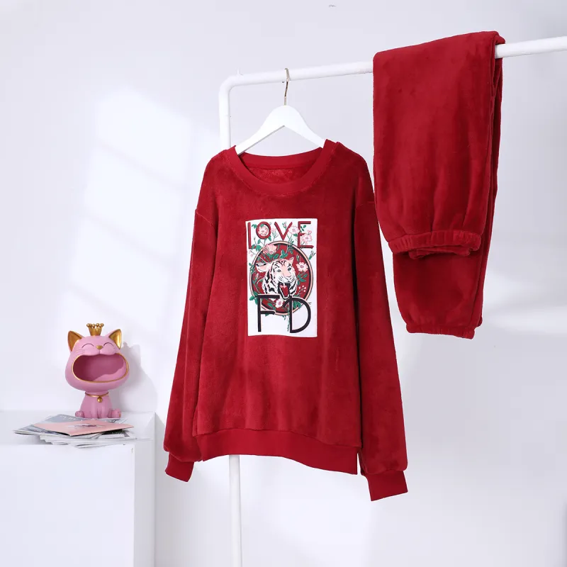 Fandecie Women's Pajama Sets-8