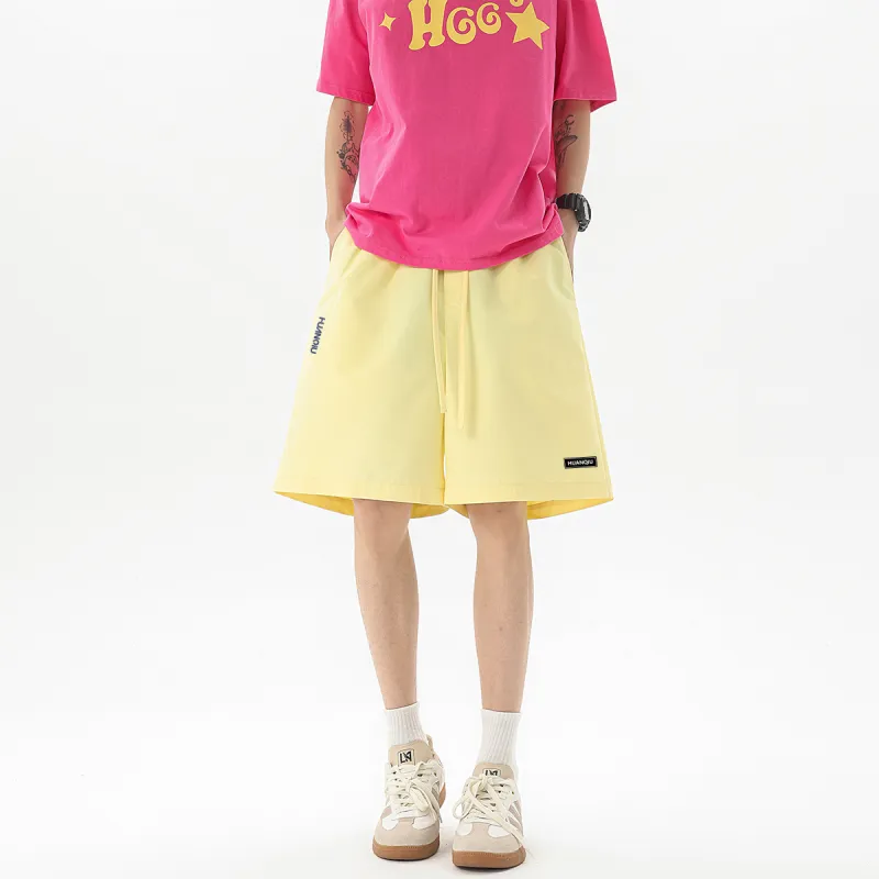 HUANQIU Casual Shorts Unisex-17