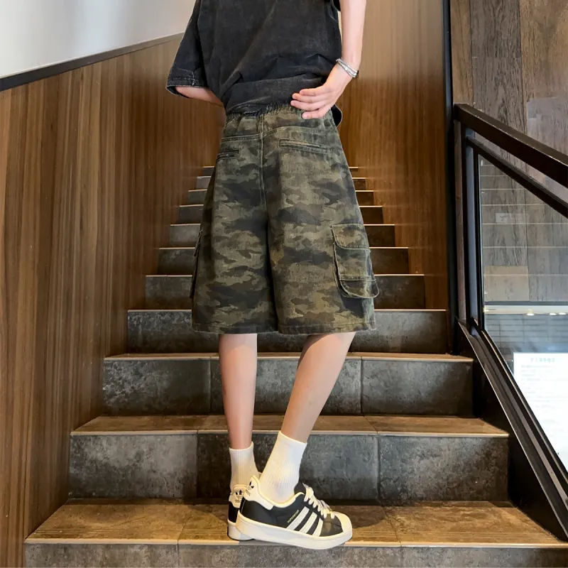 HUANQIU Cargo Shorts Unisex-4