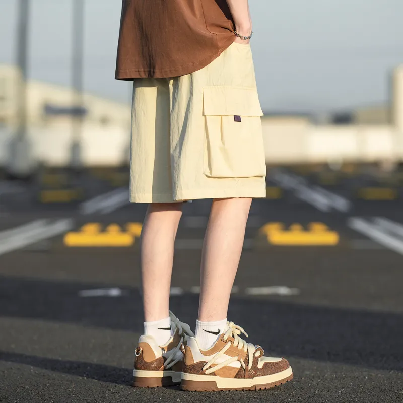 HUANQIU Cargo Shorts Unisex-19