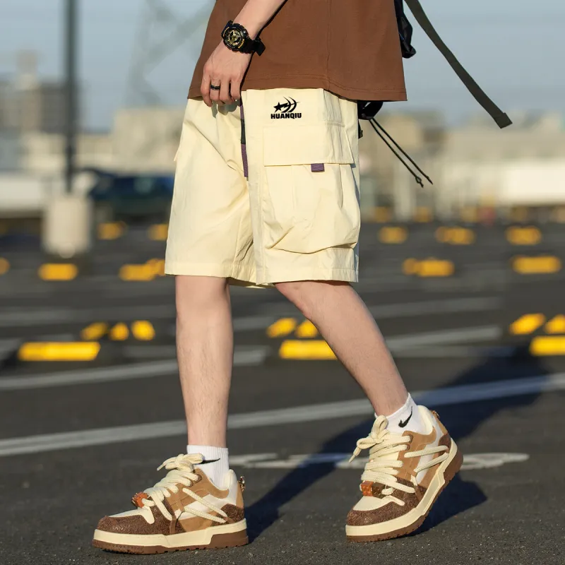 HUANQIU Cargo Shorts Unisex-17
