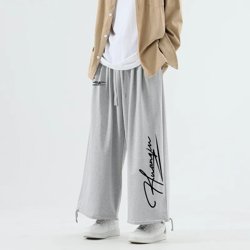 HUANQIU Casual Pants Unisex-13