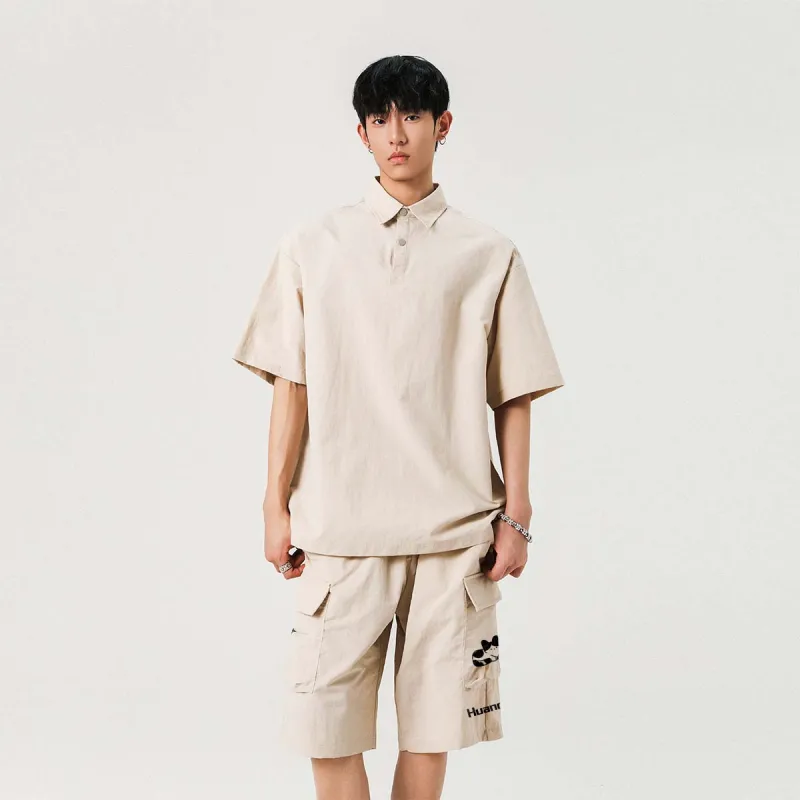 HUANQIU Cargo Shorts Unisex-3