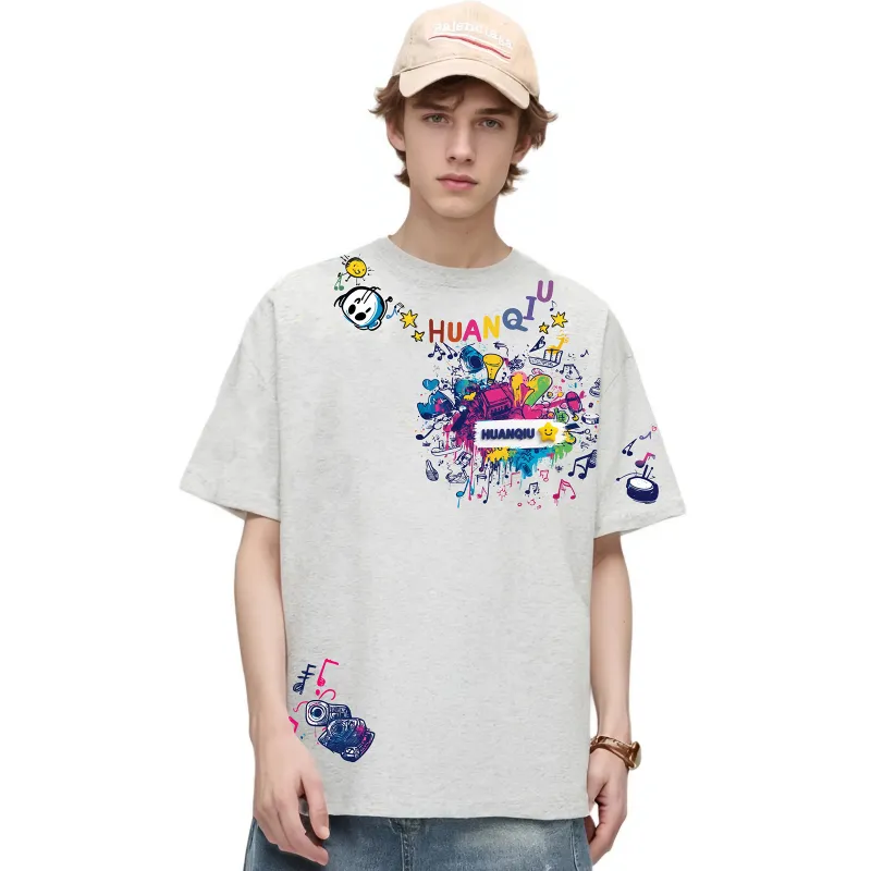 HUANQIU T Shirts Unisex-2