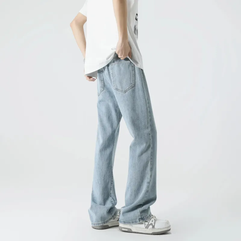HUANQIU Jeans Unisex-4
