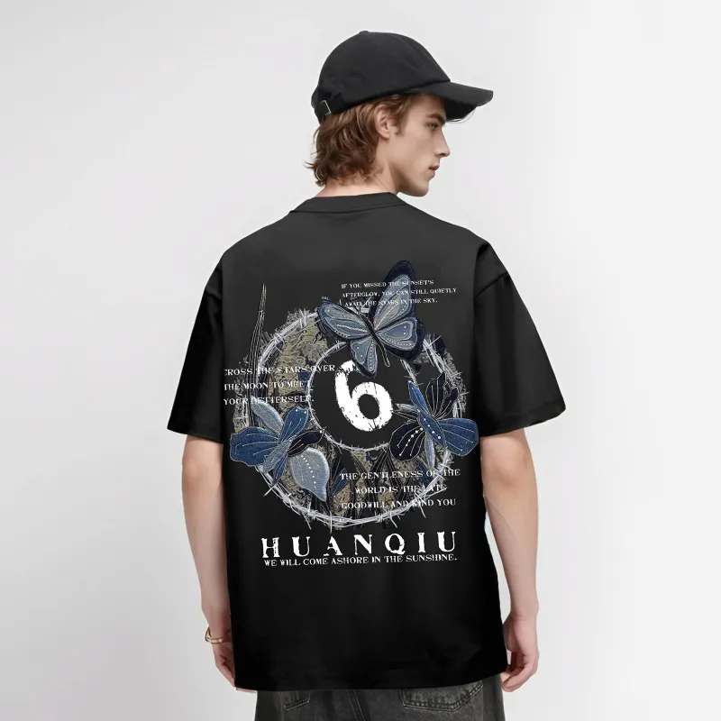 HUANQIU T-Shirts Unisex-14