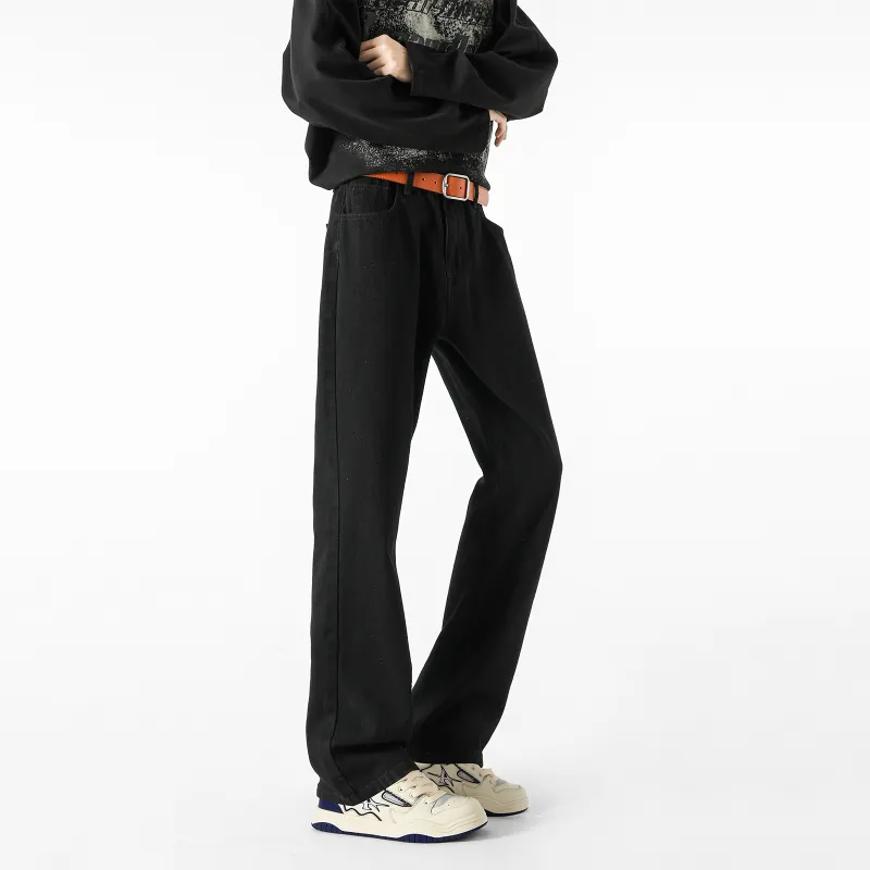 HUANQIU Jeans Unisex-9