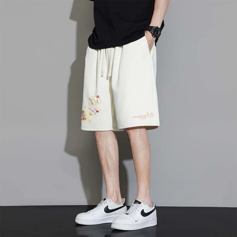 HUANQIU Casual Shorts Unisex-8