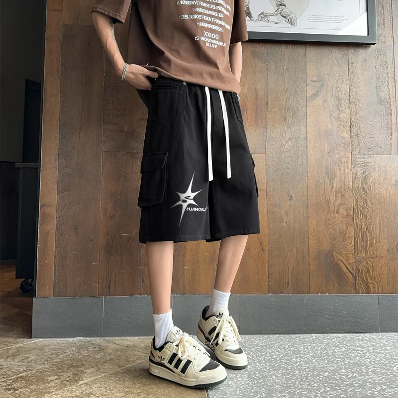 HUANQIU Cargo Shorts Unisex-8