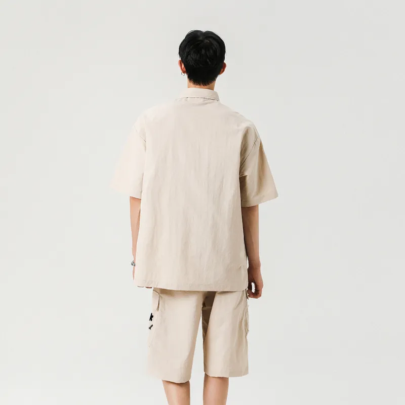 HUANQIU Cargo Shorts Unisex-4