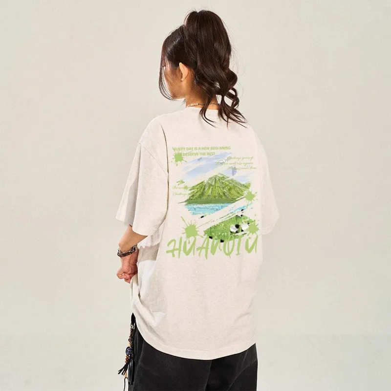 HUANQIU T Shirts Unisex-2
