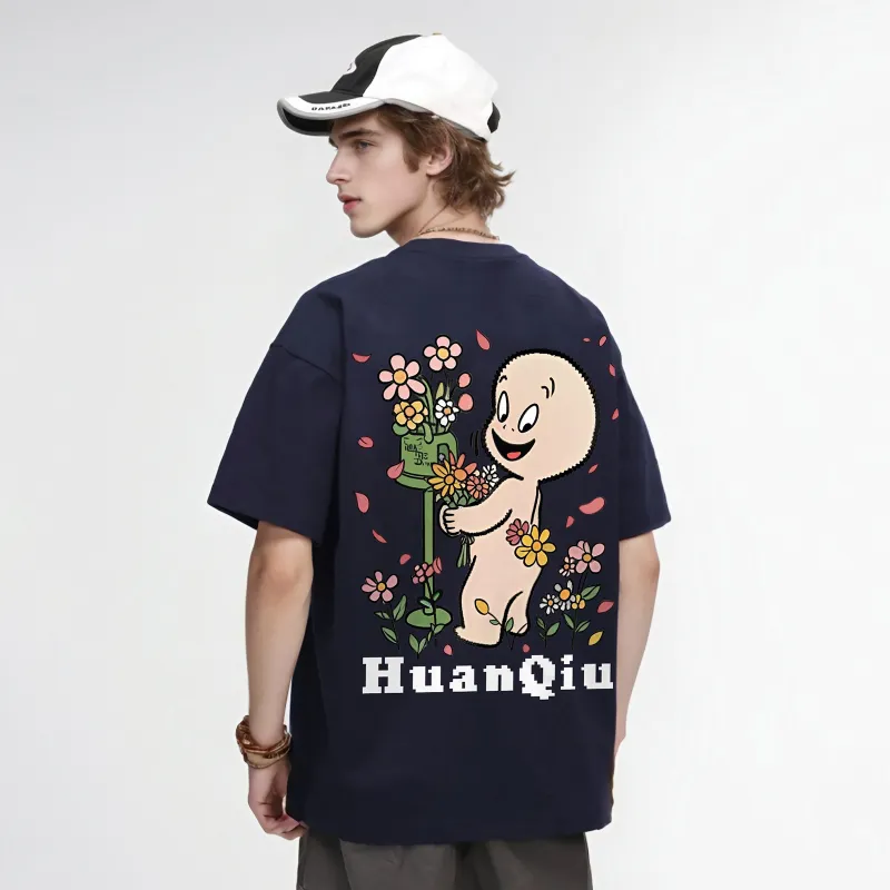 HUANQIU T-Shirts Unisex-10