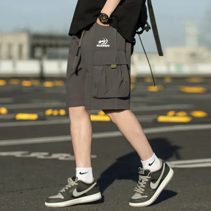 HUANQIU Cargo Shorts Unisex-3