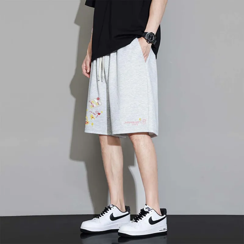 HUANQIU Casual Shorts Unisex-13