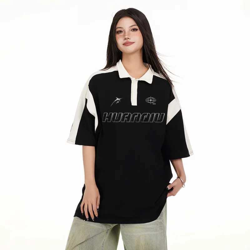 HUANQIU Polo Shirts Unisex-3