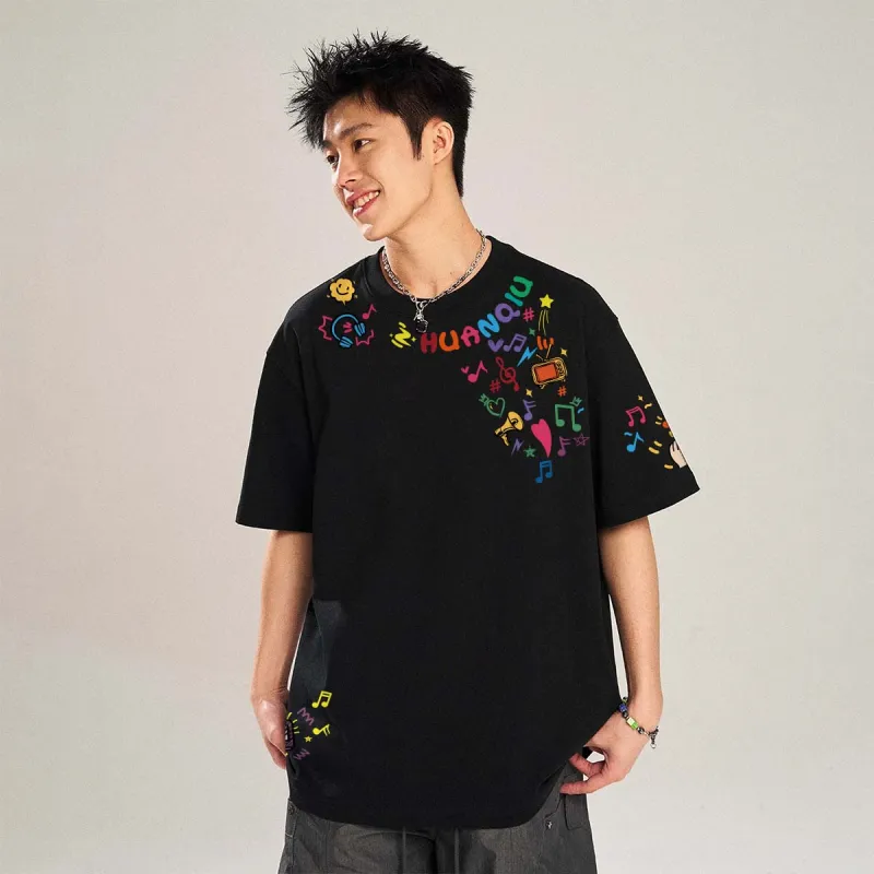 HUANQIU T Shirts Unisex-12