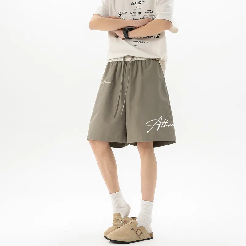 HUANQIU Casual Shorts Unisex-13