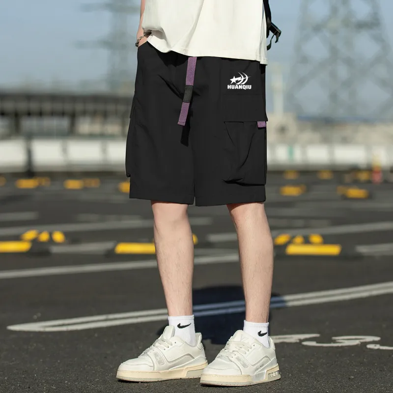 HUANQIU Cargo Shorts Unisex-13