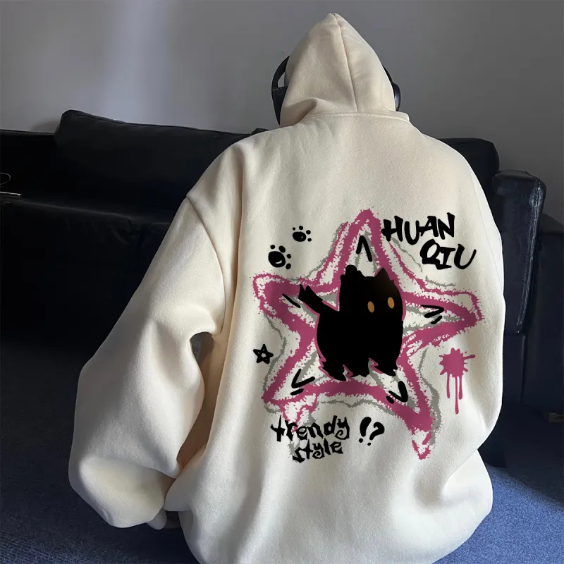 HUANQIU Sweatshirts Unisex-21