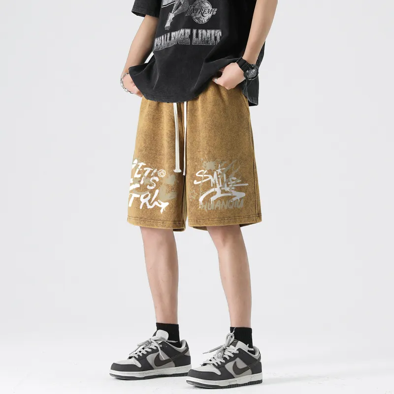 HUANQIU Casual Shorts Unisex-23