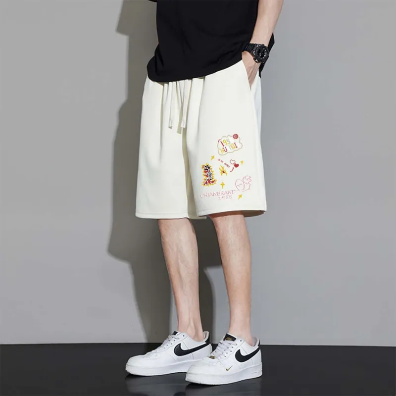 HUANQIU Casual Shorts Unisex-8