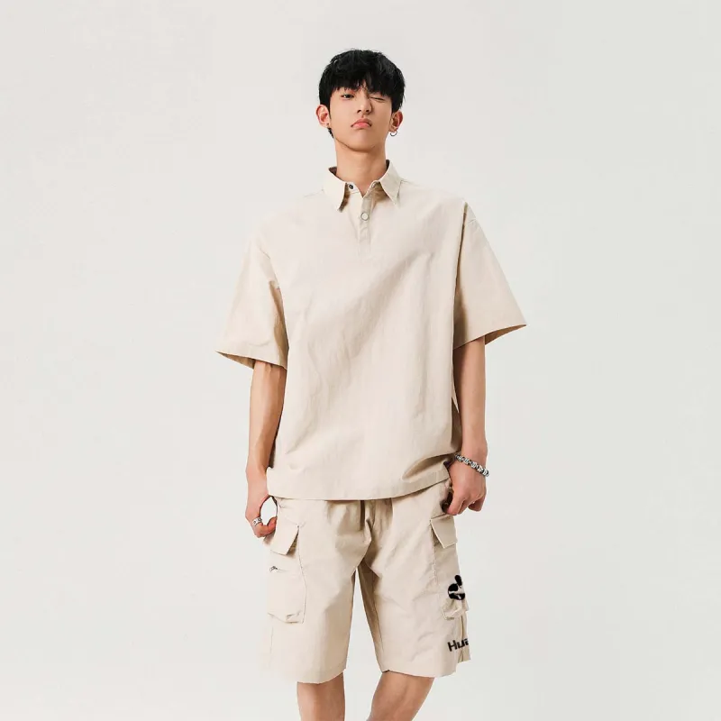 HUANQIU Cargo Shorts Unisex-2