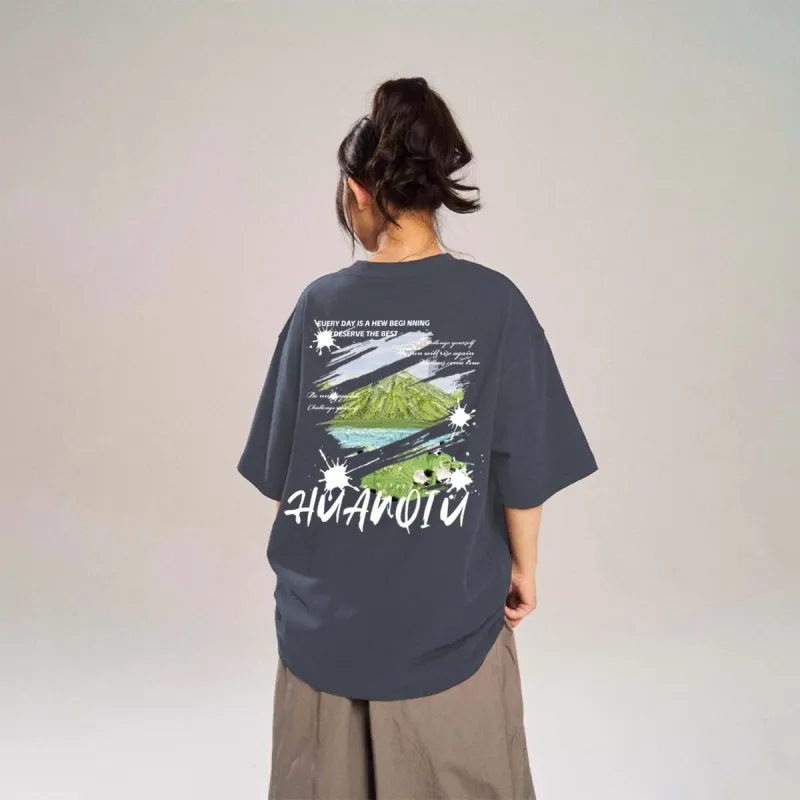 HUANQIU T Shirts Unisex-10
