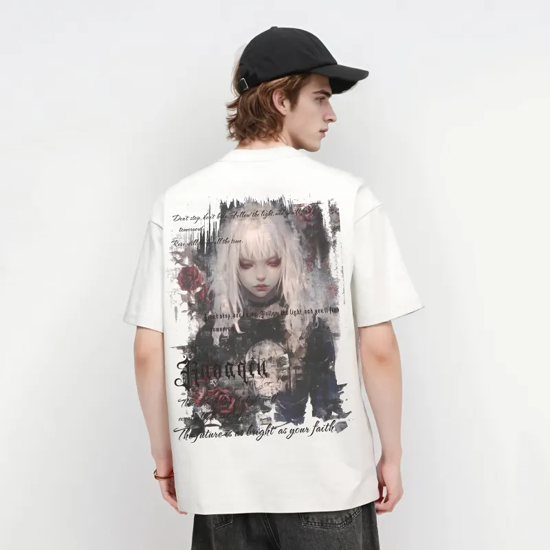 HUANQIU T-Shirts Unisex-6