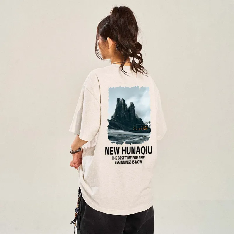 HUANQIU T Shirts Unisex-2
