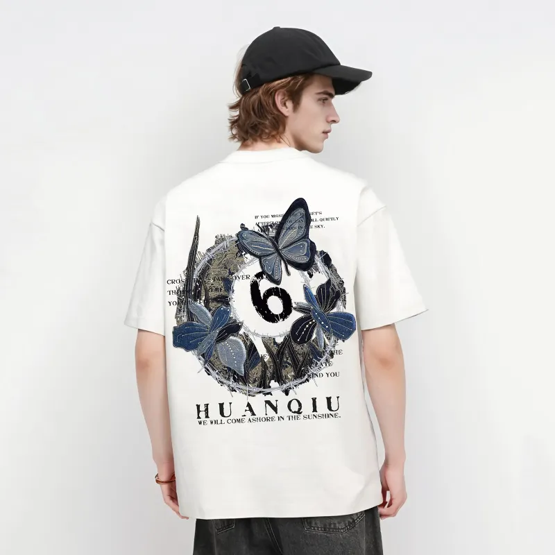 HUANQIU T-Shirts Unisex-6