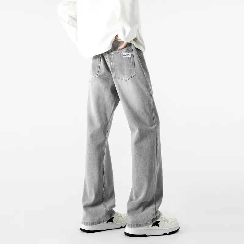 HUANQIU Jeans Unisex-8