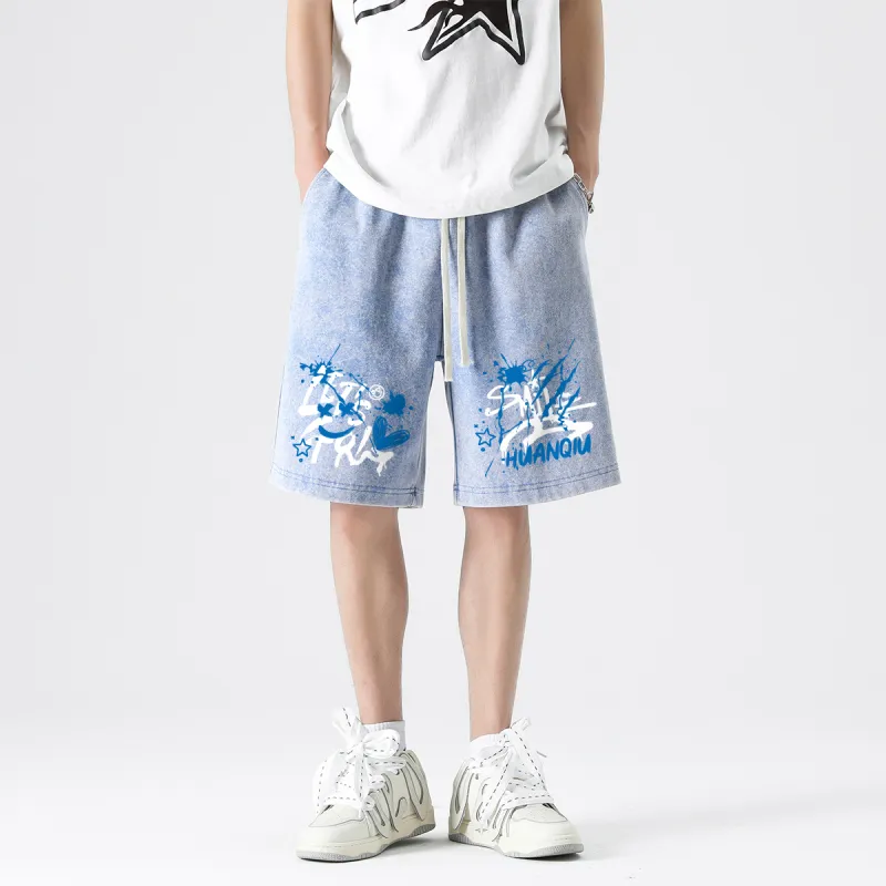 HUANQIU Casual Shorts Unisex-18