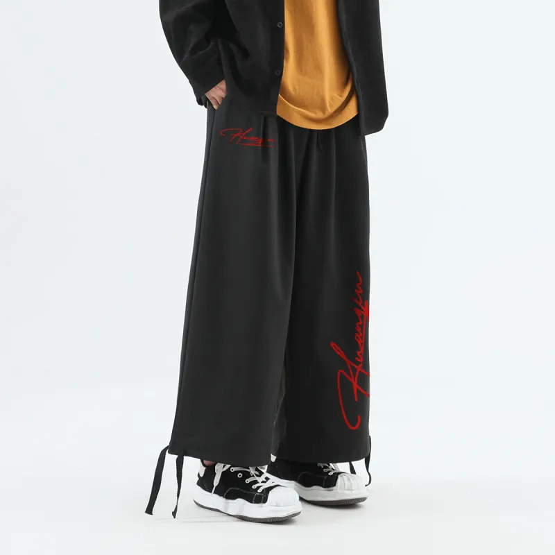 HUANQIU Casual Pants Unisex-8