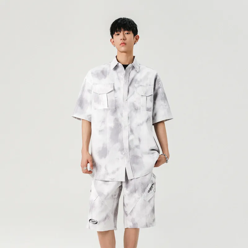 HUANQIU Cargo Shorts Unisex-8