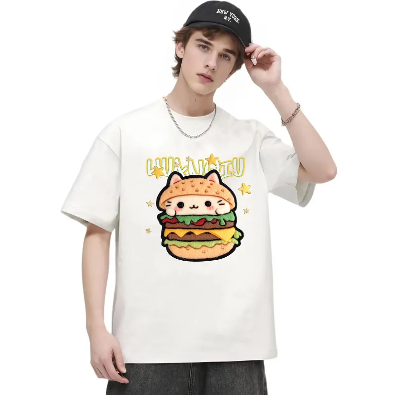 HUANQIU T-Shirts Unisex-6