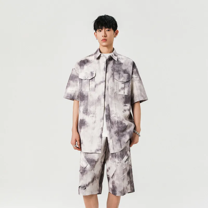 HUANQIU Cargo Shorts Unisex-12