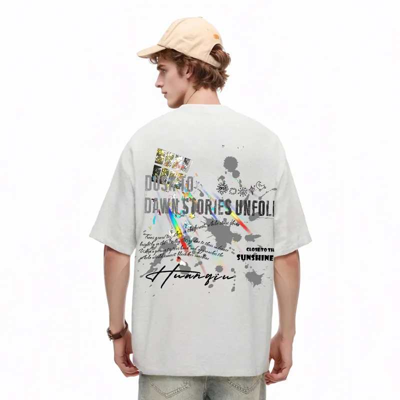 HUANQIU T Shirts Unisex-2