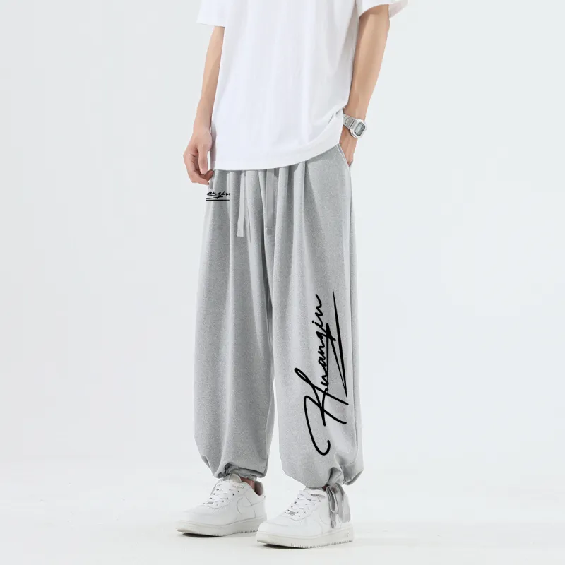 HUANQIU Casual Pants Unisex-12