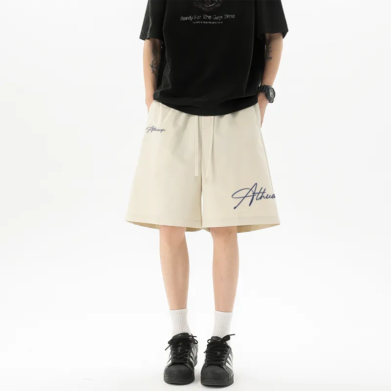 HUANQIU Casual Shorts Unisex-8