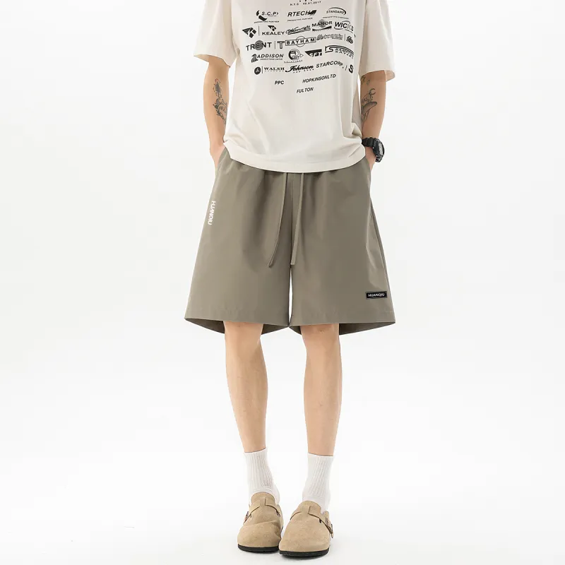 HUANQIU Casual Shorts Unisex-12