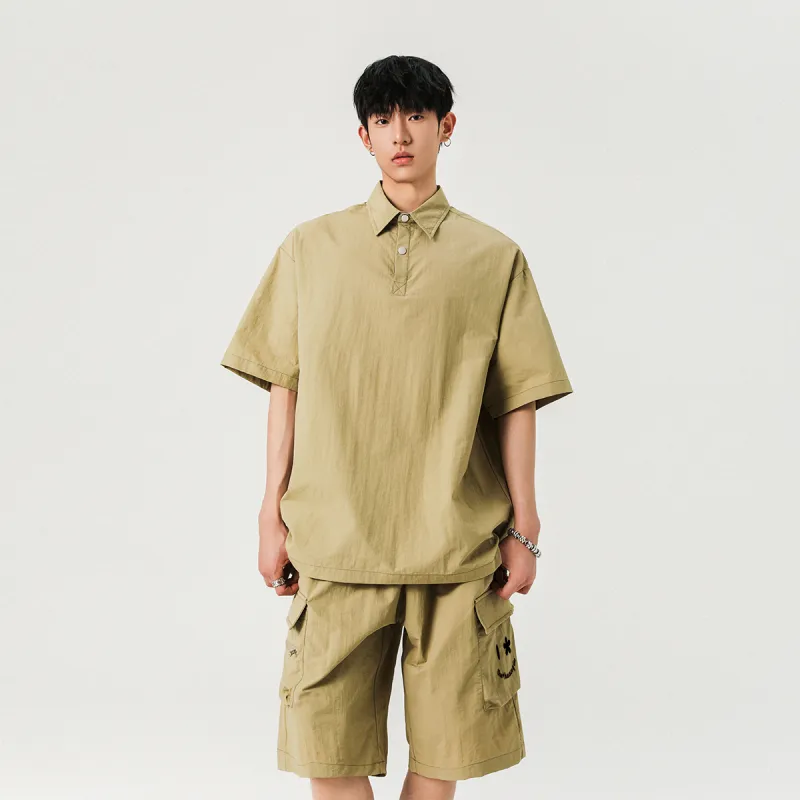HUANQIU Cargo Shorts Unisex-7