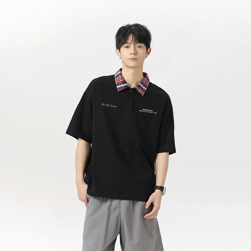 HUANQIU Polo Shirts Unisex-8