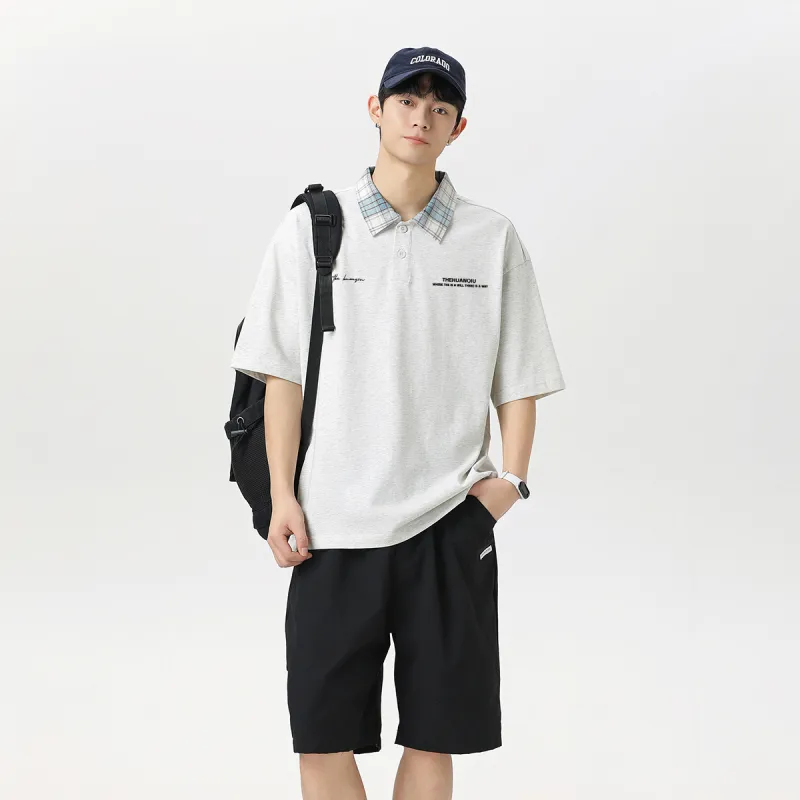 HUANQIU Polo Shirts Unisex-19