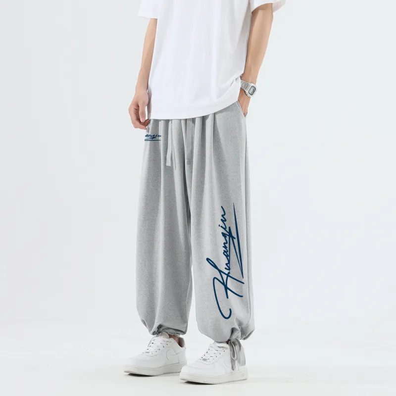 HUANQIU Casual Pants Unisex-17