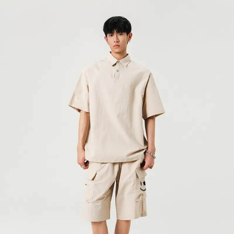 HUANQIU Cargo Shorts Unisex-2