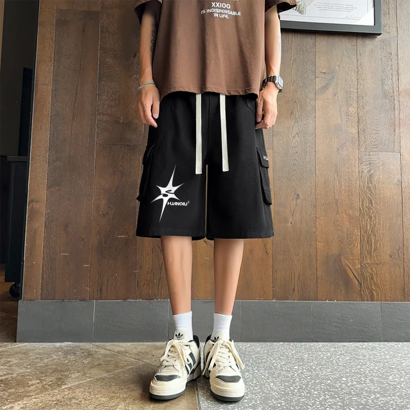 HUANQIU Cargo Shorts Unisex-7
